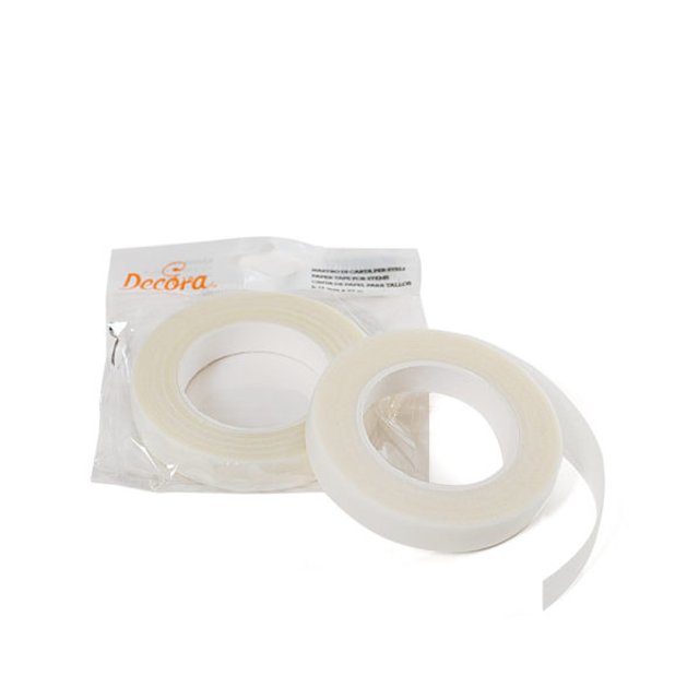 Obrázek produktu DECO STUHA na květiny 12 mm bílá 27m