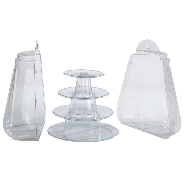 Obrázek produktu MF STOJAN NA MAKRONKY PLAST 4 PATRA 35-40ks