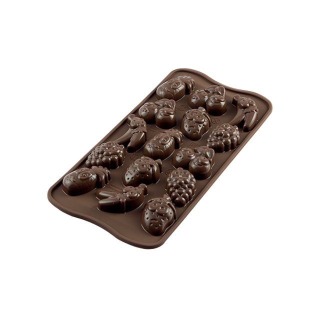Obrázek produktu SIL FORMA SILIKON na ČOKOLÁDOVÉ BONBONY - OVOCE