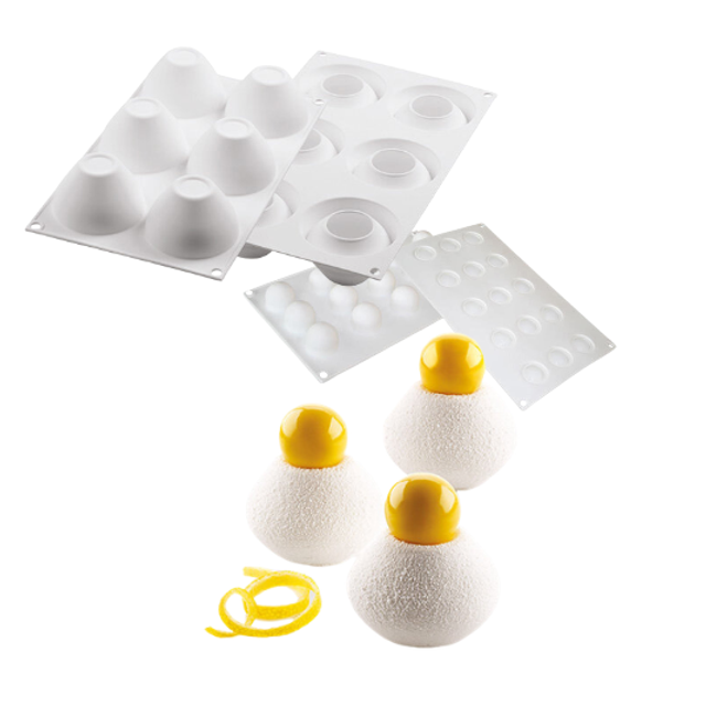 Obrázek produktu SIL FORMA SILIKON bílá - FRAGRANCE 115 63x63mm v.45mm 95ml
