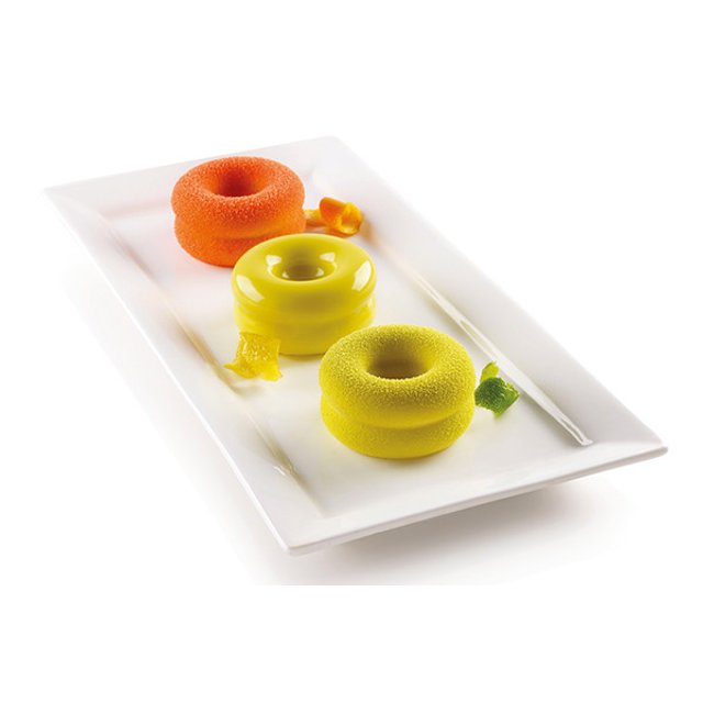 Obrázek produktu SIL FORMA SILIKON bílá - MINI ARENA 100 Ø70mm v.36mm 6x100ml