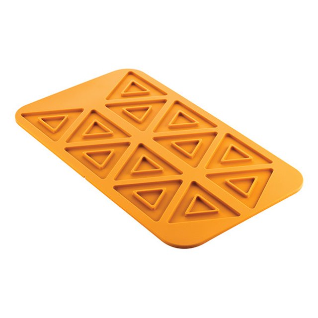 Obrázek produktu SIL FORMA SILIKON žlutá - TRIANGOLO 2.0-11x9,7cm v.5mm