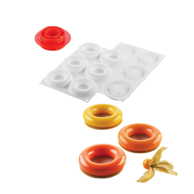 Obrázek produktu SIL FORMA SILIKON bílá - PROMISE 65 pr.85mm v.20mm 65ml + vykrajovač