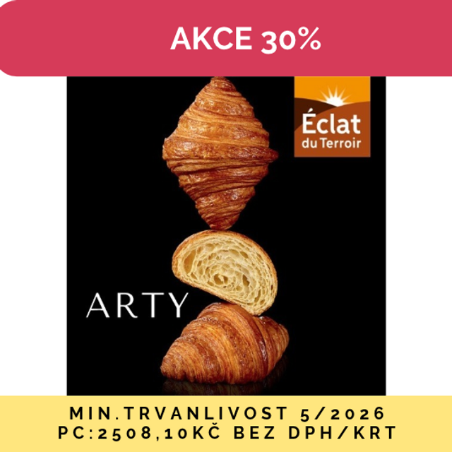 Obrázek produktu BRIDOR Mražený CROISSANT ARTY 75g 150ks - AKCE 30% SLEVA dmt 5/26