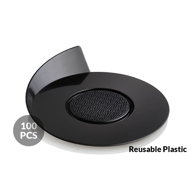 Obrázek produktu SIL PODNOS pod dezert KULATÝ ČERNÝ pr.86mm 100ks