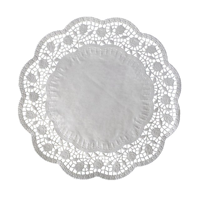Obrázek produktu W Krajka bílá papírová pod dort pr.38cm 100ks