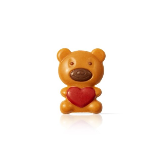 Obrázek produktu DOBLA DEKOR MEDVÍDEK SE SRDCEM 3,8x2,8x3cm 90ks