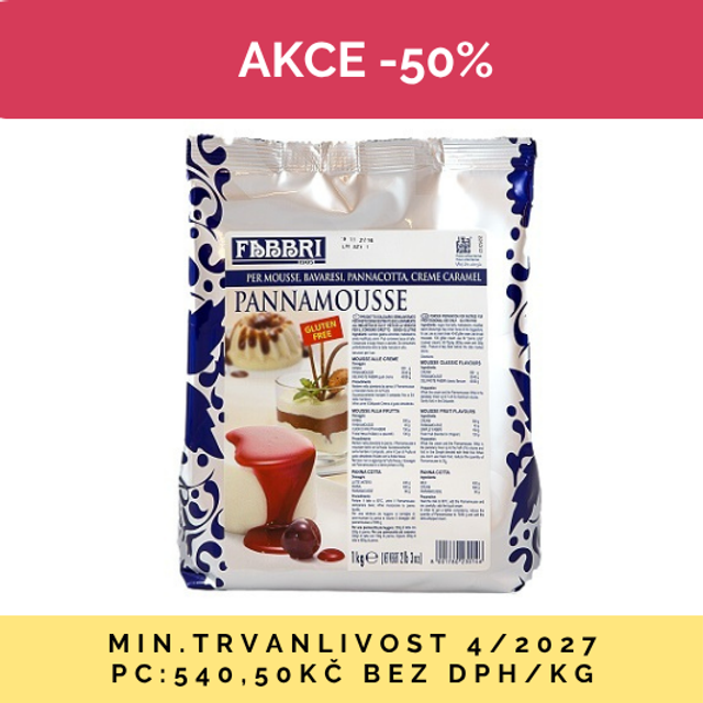 Obrázek produktu FABBRI Pannamousse 6x1kg AKCE 50% dmt 4/27
