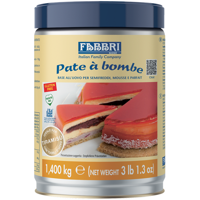 Obrázek produktu FABBRI Pate a bombe (pasterizované žloutky) 3x1,4kg