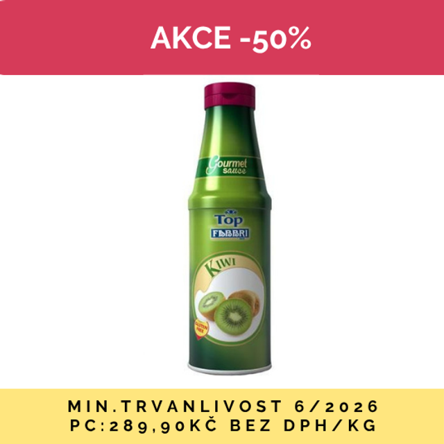 Obrázek produktu FABBRI GOURMET SAUCE KIWI 6x950 g AKCE 50% dmt 6/26
