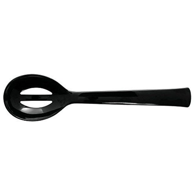 Obrázek produktu TH Naběračka černá s otvory (plast SAN) 24cm