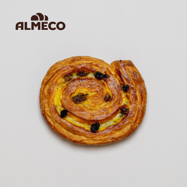 Obrázek produktu ALMECO ŠNEK S ROZINKAMI A KRÉMEM BLEND 110 g 60 ks