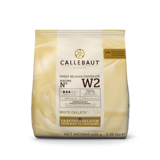 Obrázek produktu C ČOKOLÁDA W2 BÍLÁ 28% 0,4kg