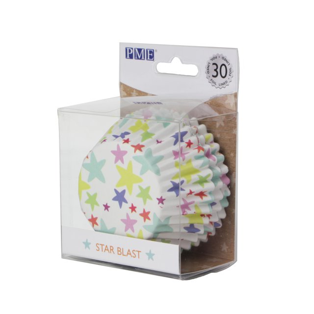 Obrázek produktu PME Košíčky na muffiny STAR BLAST 50x28mm 30ks