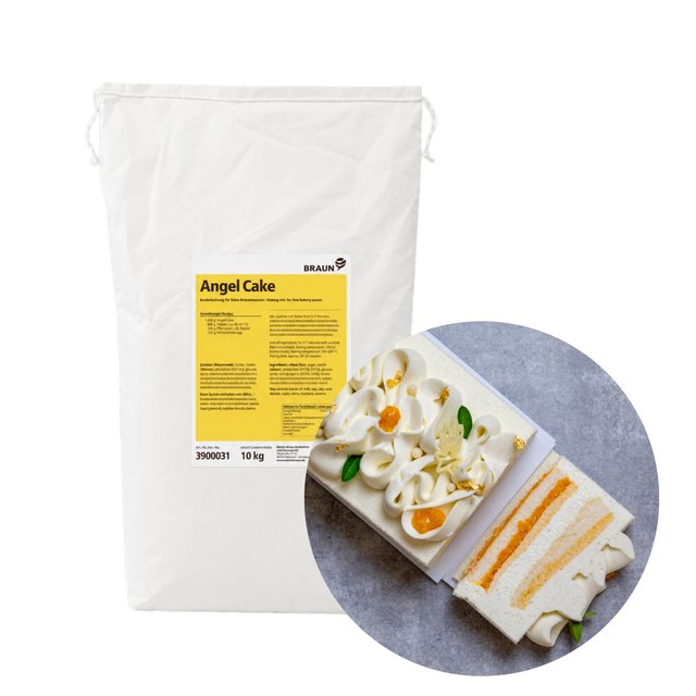 Obrázek produktu BRAUN ANGEL CAKE - směs na nadýchaný piškot 10 kg
