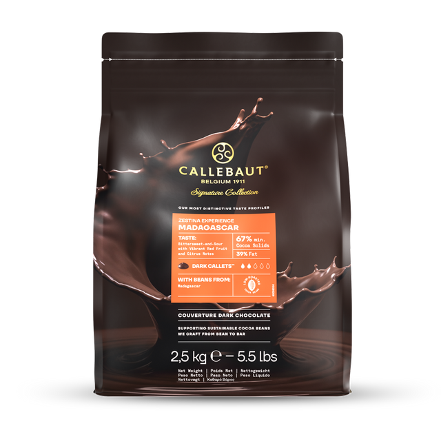 Obrázek produktu C ČOKOLÁDA MADAGASKAR HOŘKÁ 67,4% ORIGIN 2,5 kg