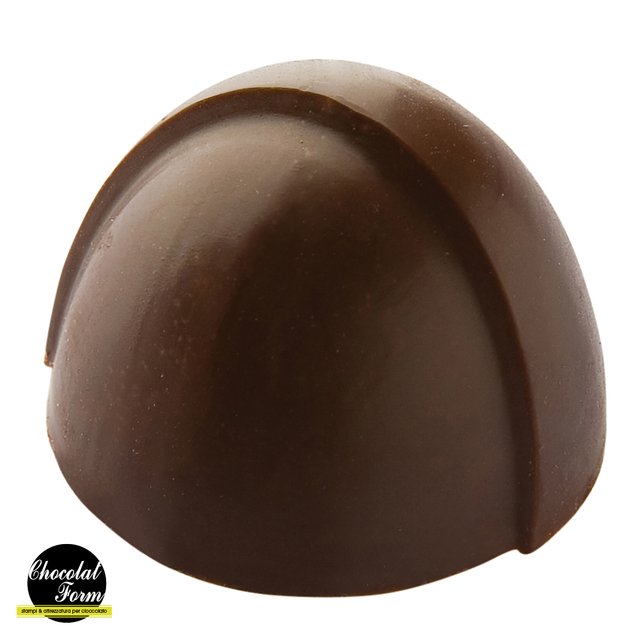 Obrázek produktu CW FORMA NA PRALINKY - POLOKOULE se zářezem pr.28mm v.20mm 9g 24 ks