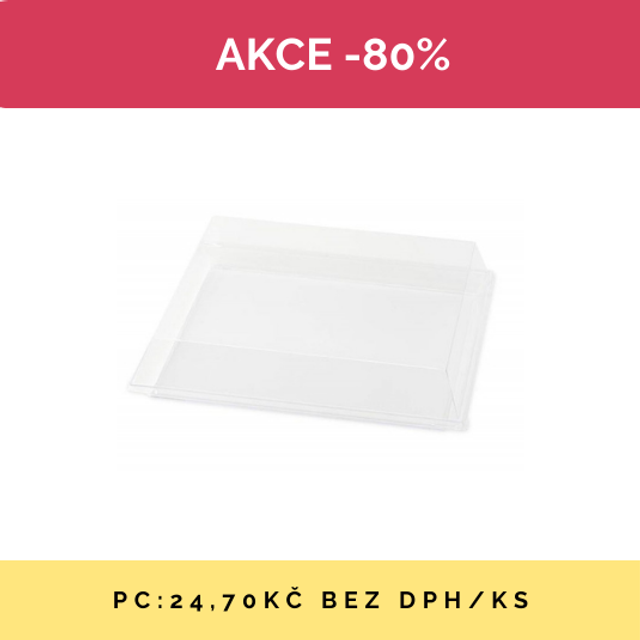 Obrázek produktu CO VÍKO NA PODNOS AT270 27x27cm 50ks  DOPRODEJ SE SLEVOU 80%