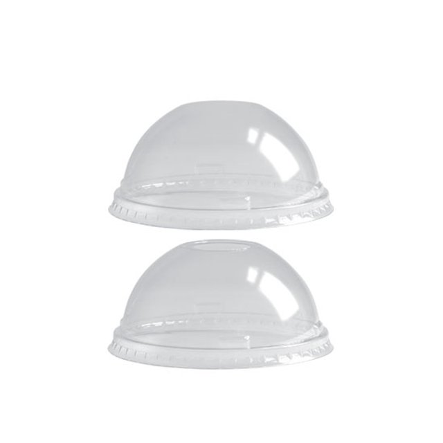 Obrázek produktu ER VÍČKO NA KELÍMEK VYPOUKLÉ S OTVOREM ČIRÉ(na COPPA250,kel.ice glas 110.000.400/500/600 ) 18x50 ks