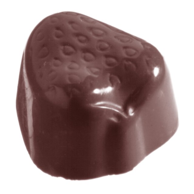 Obrázek produktu CW FORMA NA PRALINKY - JAHODA 3,5x3cm v.1,9cm 15g 24ks