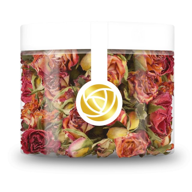 Obrázek produktu ROSIE ROSE - SUŠENÉ KVĚTY RŮŽE ORANŽOVÉ Sunset mix 20g