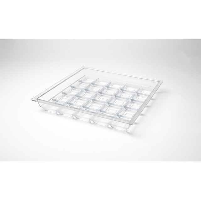 Obrázek produktu CW FORMA NA PRALINKY - BLOK kostky 26,9x26,9cm v.3,9cm 2500g 1ks