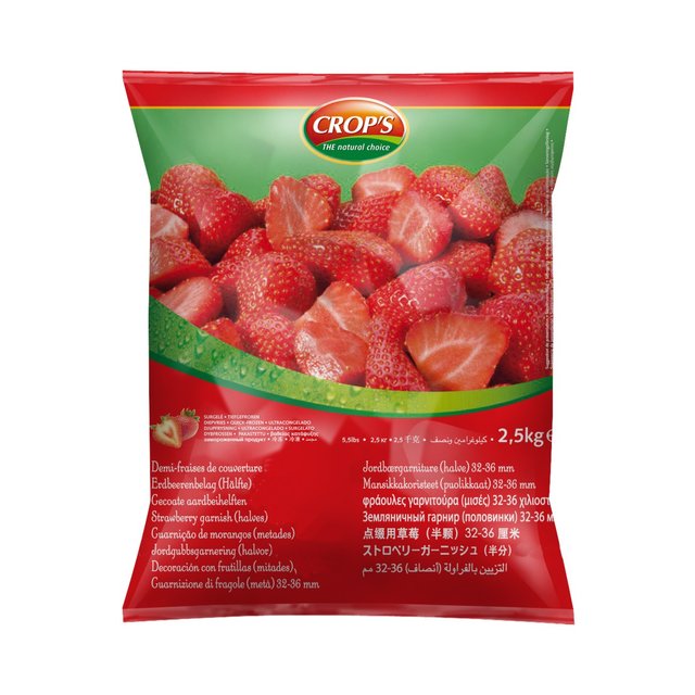 Obrázek produktu CROP´S JAHODY PŮLKY (STRAWBERRIES) 4x2,5 kg