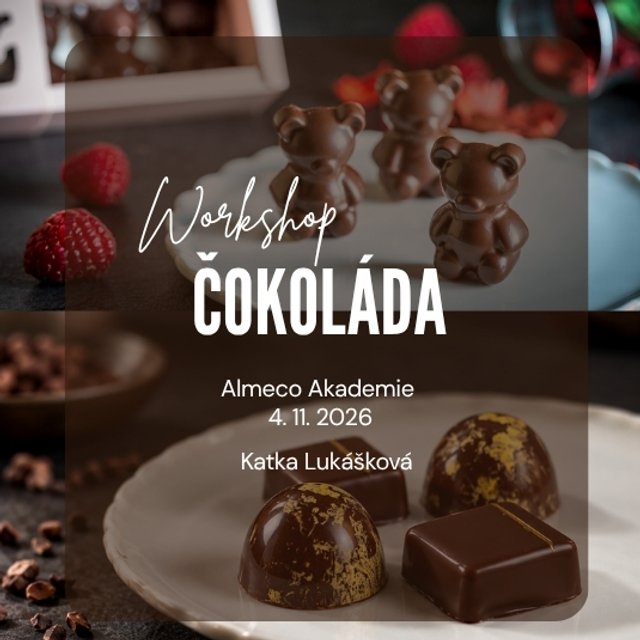 Obrázek produktu Workshop Čokoláda a pralinky s Katkou Lukáškovou 4.11.2026
