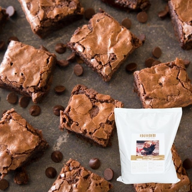 Obrázek produktu BABBI MIX BROWNIES směs na brownies bezlepková 4x2,5kg