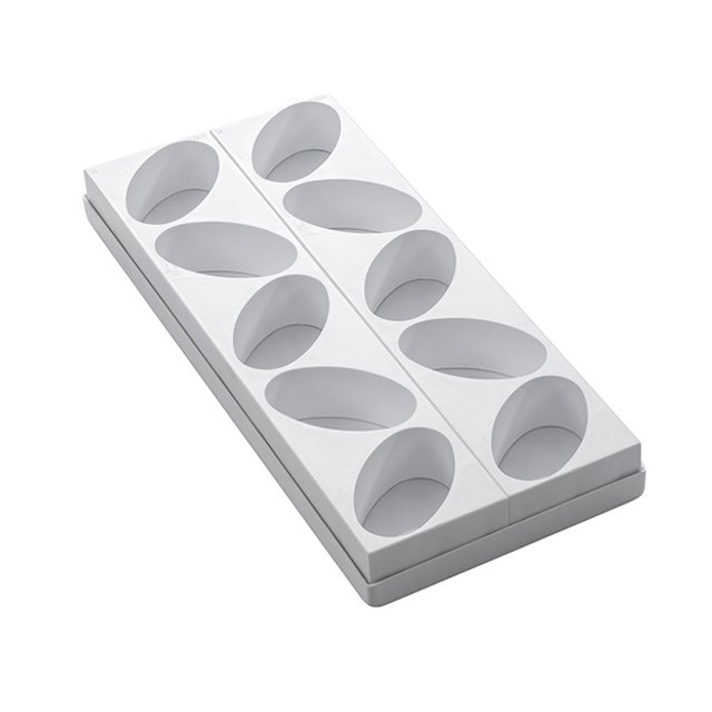 Obrázek produktu MA FORMA na dezerty - MONOPORCE OVÁL 87x51mm v.40mm 10ks MALÁ