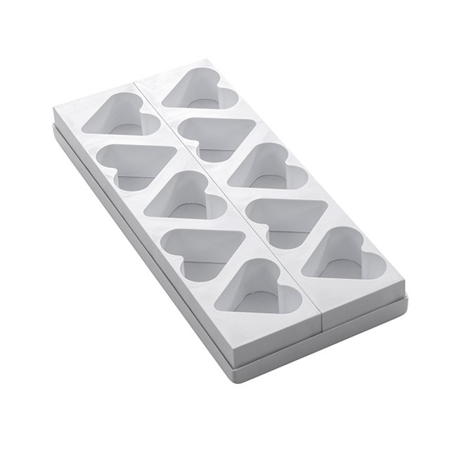 Obrázek produktu MA FORMA na dezerty - MONOPORCE SRDCE 78x72mm v.40mm 10ks MALÁ