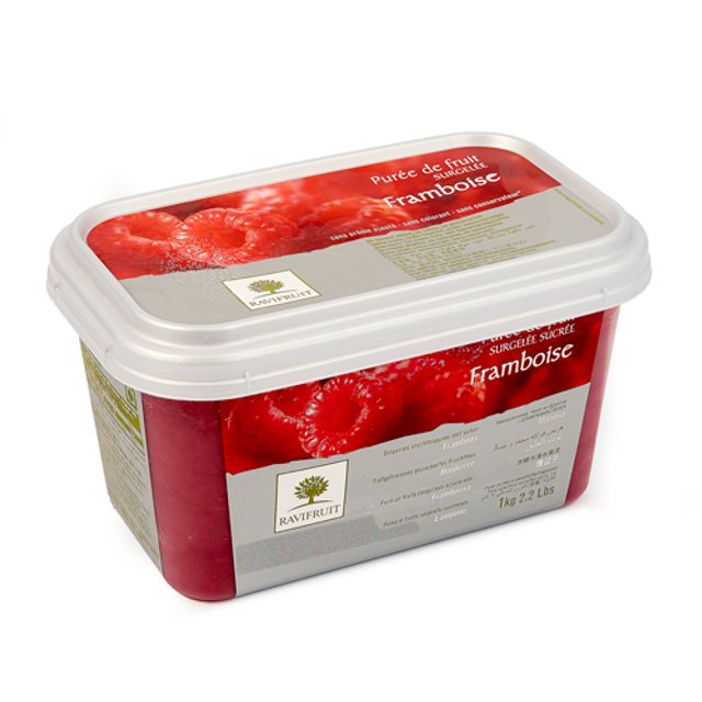 Obrázek produktu RAVIFRUIT MRAŽENÉ PYRÉ MALINA 5x1kg