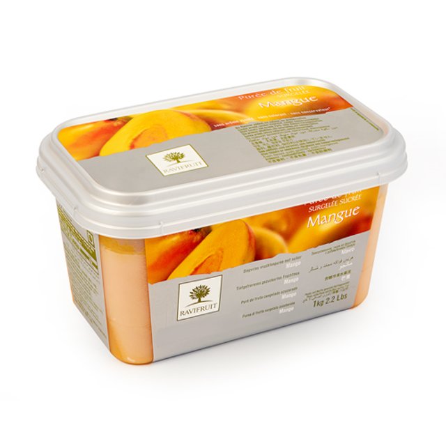 Obrázek produktu RAVIFRUIT MRAŽENÉ PYRÉ MANGO 5x1kg