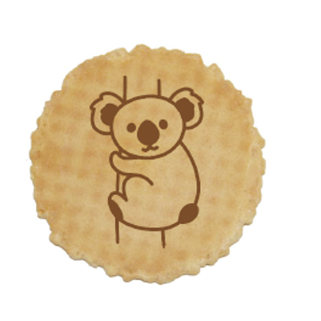 Obrázek produktu LA CIALCON oplatka s obrázkem KOALA 1000ks/bal
