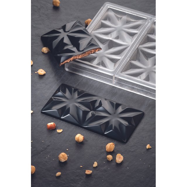 Obrázek produktu PAV FORMA NA PRALINKY - 3xTABULKA mělká 15,5x7,7cm, 100g