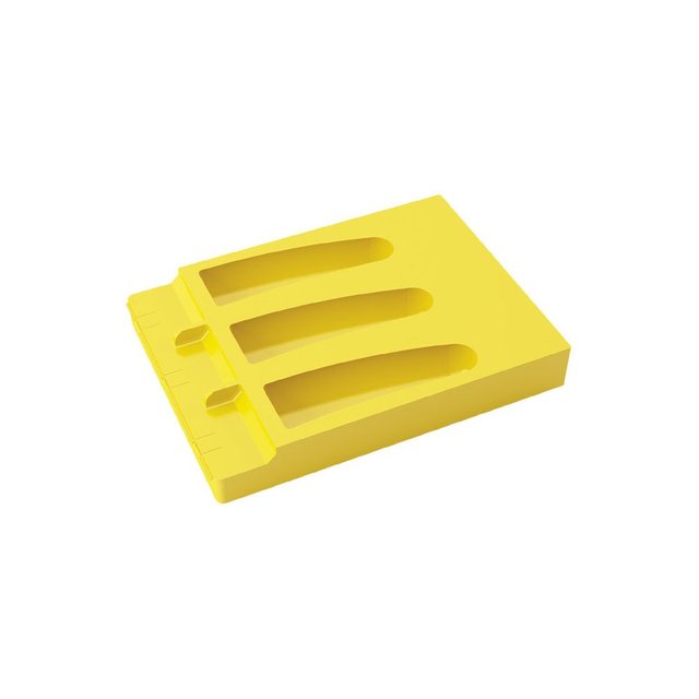 Obrázek produktu PAV FORMA SILIKON na nanuky žlutá -  3ks IPANEMA +50x dřívka mini