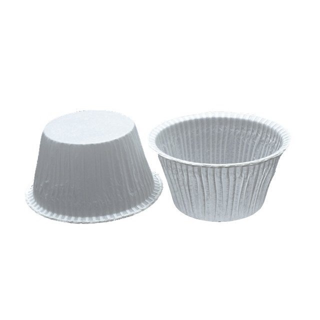 Obrázek produktu KOŠÍČKY NA MUFFINY - SAMONOSNÉ bílé bez lemu pr.49mm v.38mm 50ks (náhrada 44938)