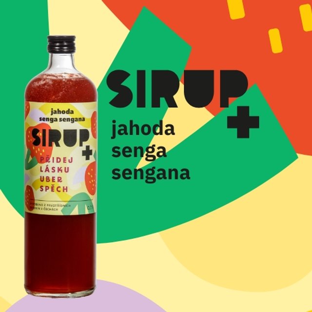 Obrázek produktu ALMECO SIRUP+ JAHODA SENGA SENGANA 0,7 l