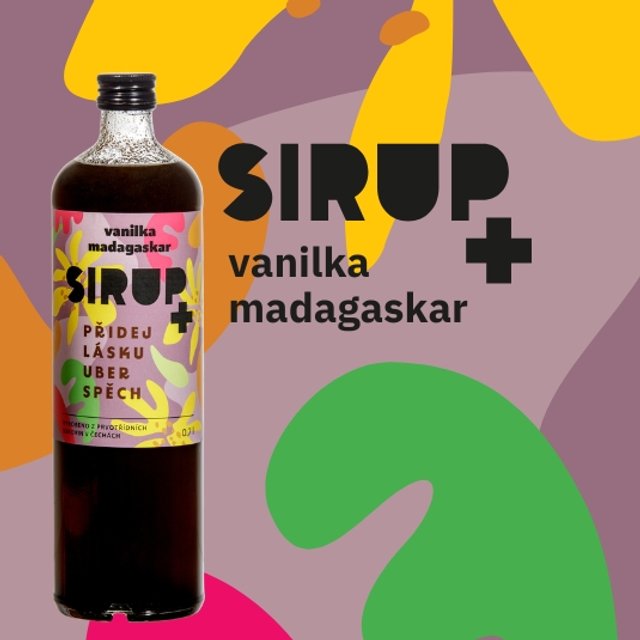 Obrázek produktu ALMECO SIRUP+ VANILKA MADAGASKAR BOURBON 0,7 l