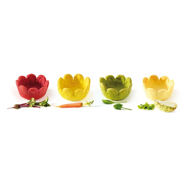 Obrázek produktu PIDY KORPUSY VEGGIE MIX (ŘEPA, KAROTKA, ŠPENÁT, CIBULE)  Ø3cm 96 ks