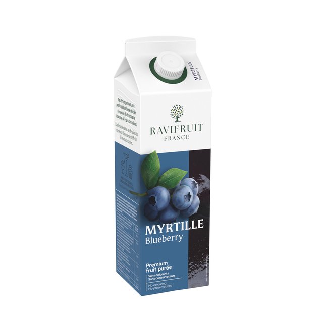 Obrázek produktu RAVIFRUIT PYRÉ BORŮVKA pasterizované 1kg