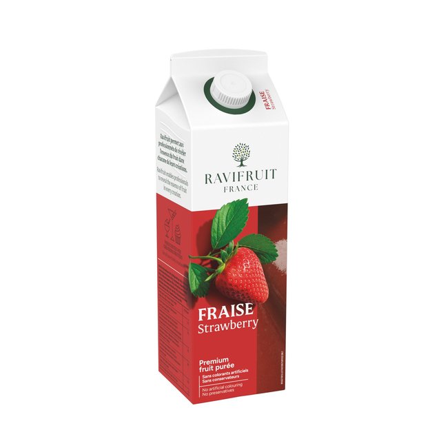 Obrázek produktu RAVIFRUIT PYRÉ JAHODA pasterizované 1kg